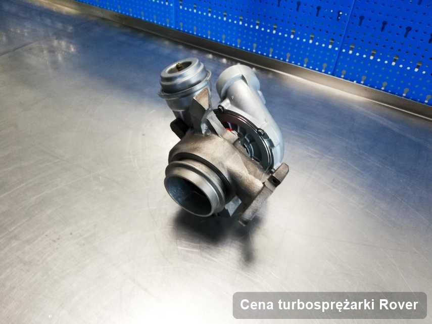 Turbosprężarka do diesla firmy Rover naprawiona w pracowni gdzie przeprowadza się  serwis Cena turbosprężarki