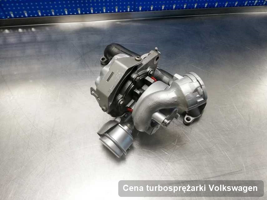 Turbosprężarka do auta osobowego spod znaku Volkswagen zregenerowana w laboratorium gdzie zleca się usługę Cena turbosprężarki