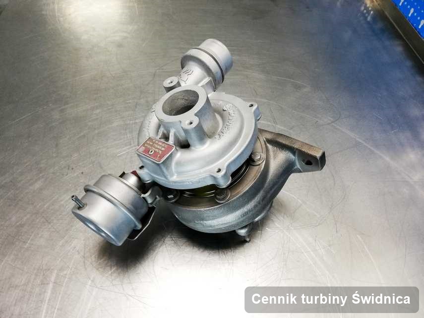 Turbosprężarka po wykonaniu usługi Cennik turbiny w przedsiębiorstwie w Świdnicy w niskiej cenie przed spakowaniem