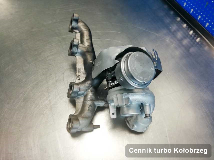 Turbosprężarka po zrealizowaniu usługi Cennik turbo w pracowni regeneracji z Kołobrzegu w niskiej cenie przed wysyłką