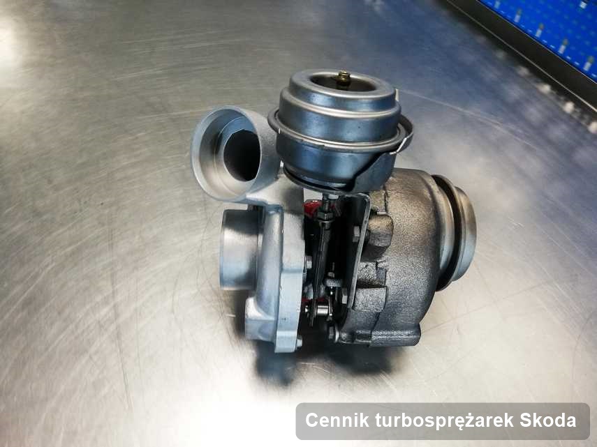 Turbosprężarka do auta osobowego producenta Skoda naprawiona w przedsiębiorstwie gdzie zleca się serwis Cennik turbosprężarek