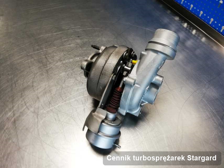 Turbosprężarka po realizacji zlecenia Cennik turbosprężarek w przedsiębiorstwie w Stargardzie w doskonałej jakości przed wysyłką
