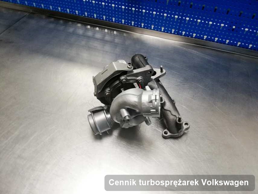 Turbina do pojazdu marki Volkswagen po naprawie w firmie gdzie realizuje się serwis Cennik turbosprężarek