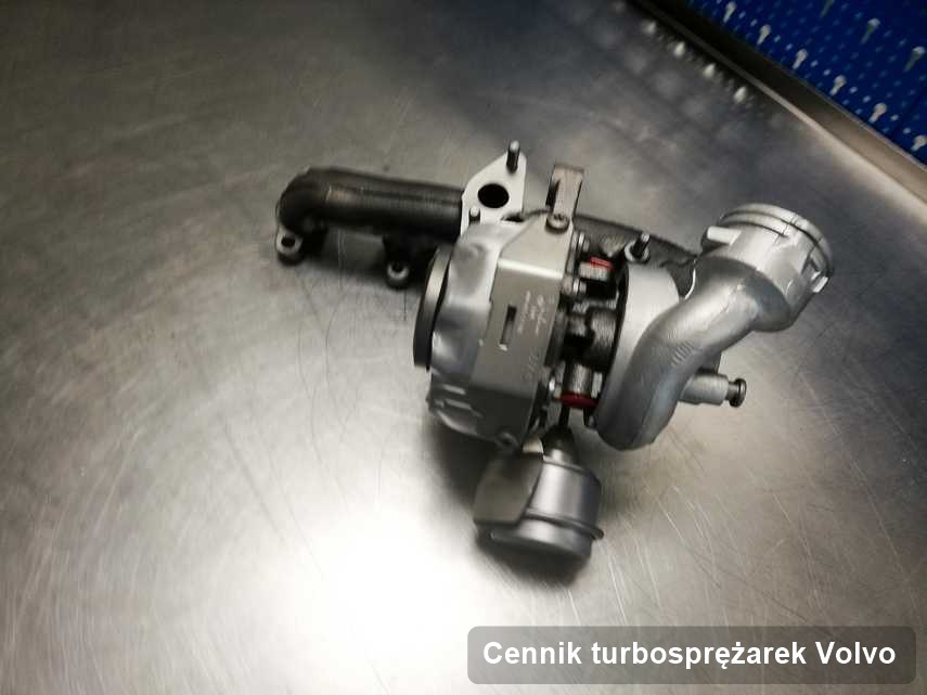 Turbosprężarka do auta firmy Volvo wyczyszczona w firmie gdzie przeprowadza się  serwis Cennik turbosprężarek