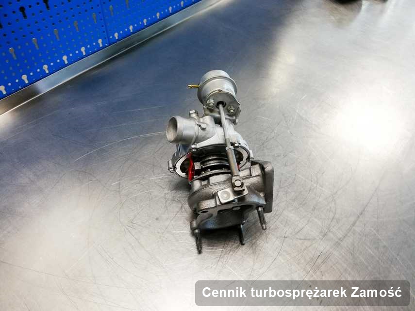 Turbo po wykonaniu serwisu Cennik turbosprężarek w pracowni z Zamościa z przywróconymi osiągami przed spakowaniem