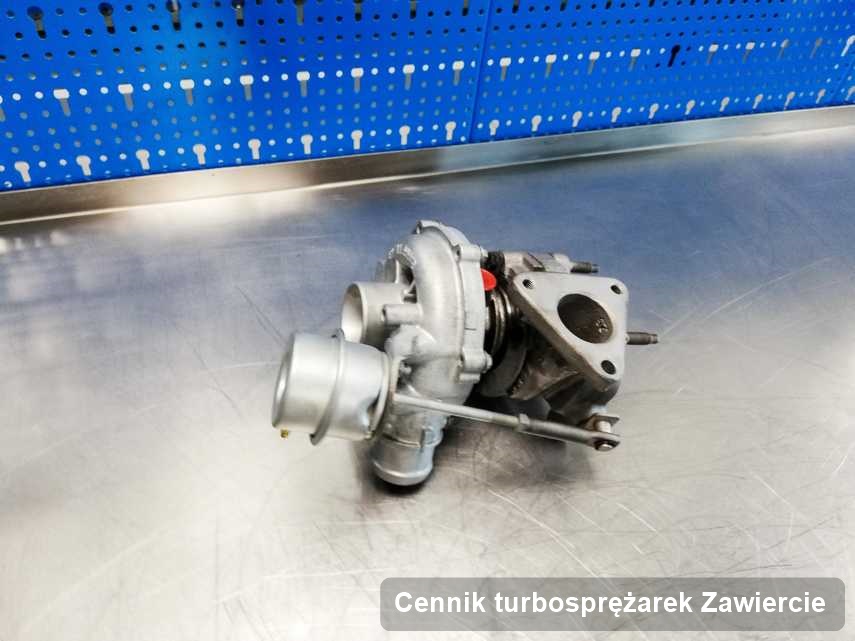 Turbosprężarka po wykonaniu serwisu Cennik turbosprężarek w warsztacie z Zawiercia z przywróconymi osiągami przed spakowaniem