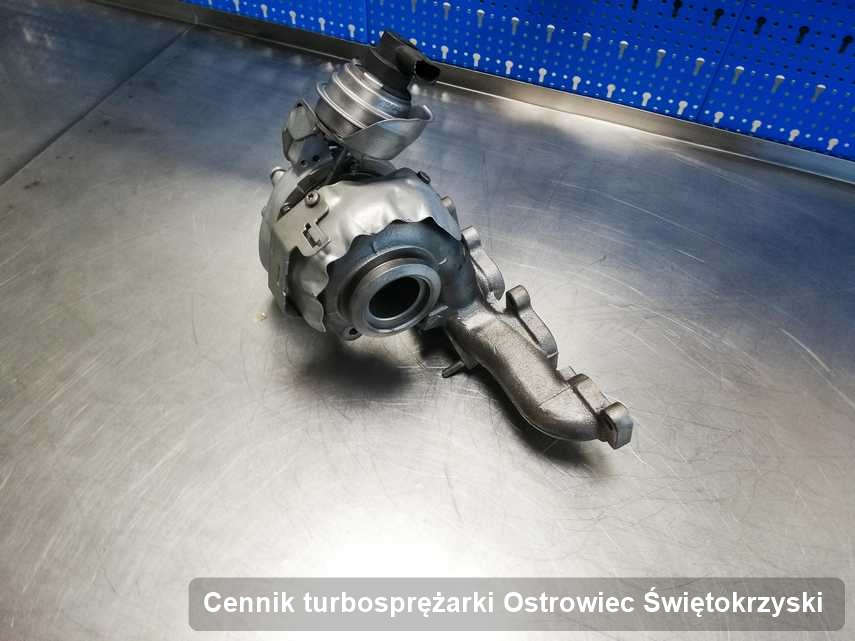 Turbosprężarka po przeprowadzeniu zlecenia Cennik turbosprężarki w pracowni regeneracji z Ostrowca Świętokrzyskiego w świetnej kondycji przed wysyłką