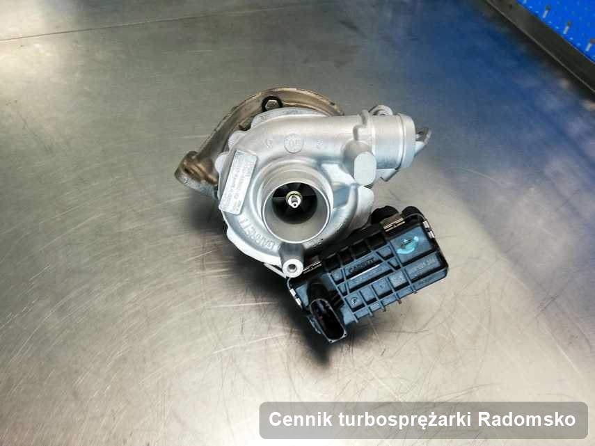 Turbo po zrealizowaniu serwisu Cennik turbosprężarki w warsztacie w Radomsku w niskiej cenie przed spakowaniem
