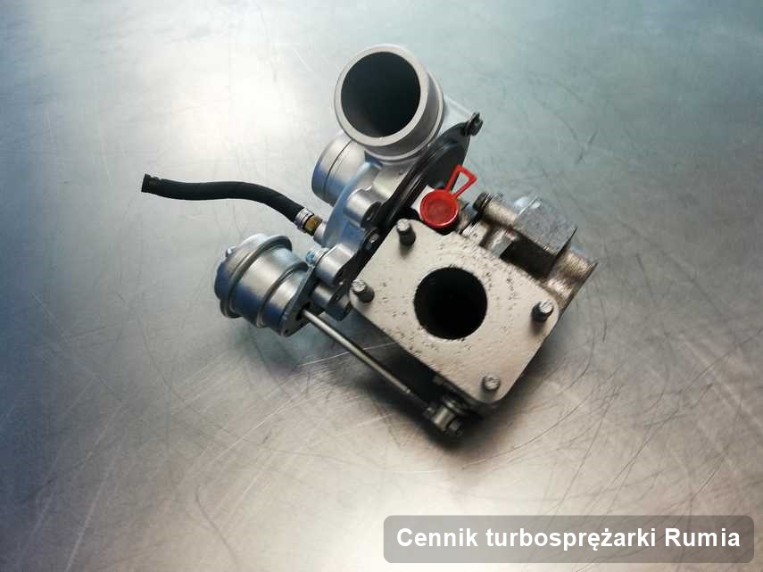 Turbosprężarka po przeprowadzeniu zlecenia Cennik turbosprężarki w firmie w Rumi w doskonałej kondycji przed wysyłką