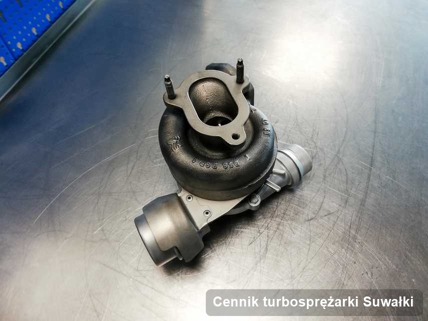 Turbo po przeprowadzeniu serwisu Cennik turbosprężarki w firmie z Suwałk w świetnej kondycji przed spakowaniem