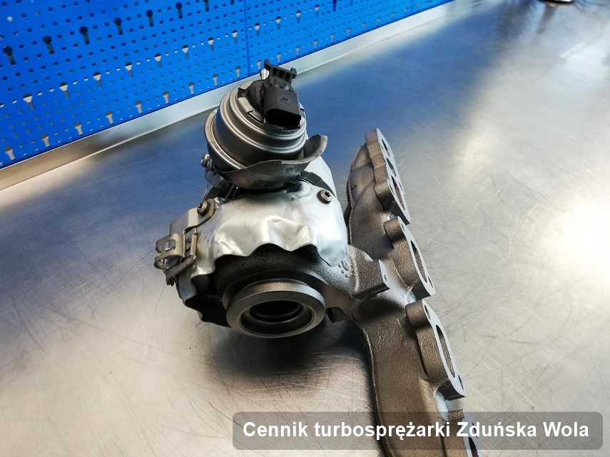 Turbo po realizacji zlecenia Cennik turbosprężarki w pracowni w Zduńskiej Woli w świetnej kondycji przed spakowaniem