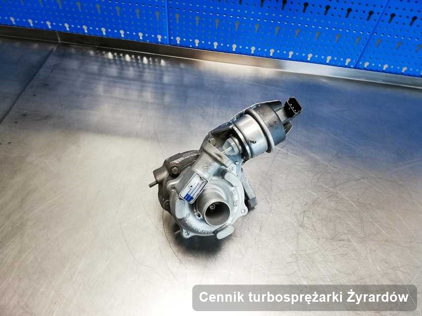 Turbosprężarka po wykonaniu serwisu Cennik turbosprężarki w warsztacie z Żyrardowa w dobrej cenie przed wysyłką
