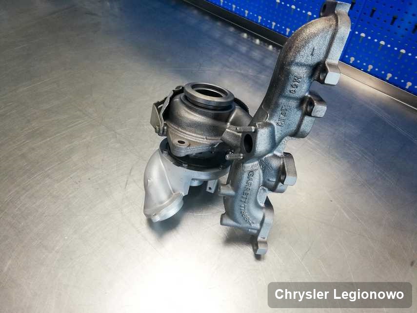 Wyczyszczona w firmie zajmującej się regeneracją w Legionowie turbosprężarka do auta koncernu Chrysler przyszykowana w pracowni naprawiona przed spakowaniem