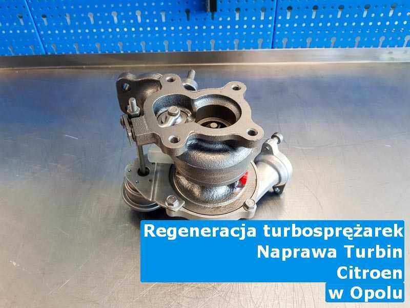 Turbosprężarka z samochodu Citroen w warsztacie z Opola