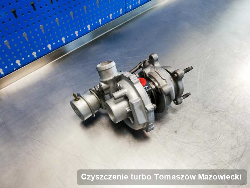 Turbosprężarka po realizacji serwisu Czyszczenie turbo w warsztacie w Tomaszowie Mazowieckim w niskiej cenie przed wysyłką