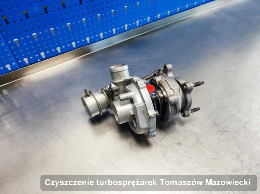 Turbosprężarka po przeprowadzeniu usługi Czyszczenie turbosprężarek w pracowni z Tomaszowa Mazowieckiego o parametrach jak nowa przed spakowaniem