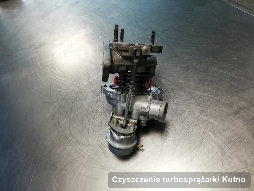 Turbosprężarka po realizacji serwisu Czyszczenie turbosprężarki w warsztacie w Kutnie w świetnej kondycji przed wysyłką