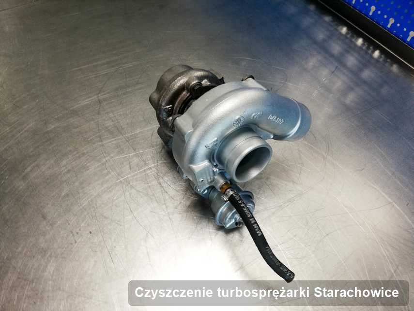 Turbo po realizacji usługi Czyszczenie turbosprężarki w pracowni w Starachowicach w doskonałej kondycji przed wysyłką