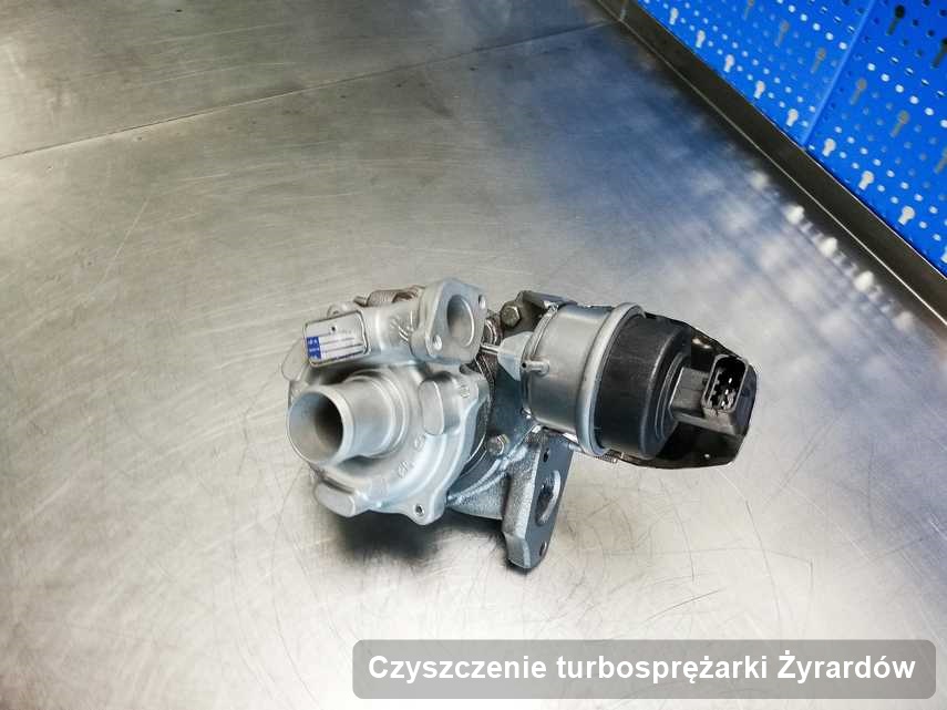 Turbo po realizacji usługi Czyszczenie turbosprężarki w pracowni w Żyrardowie działa jak nowa przed wysyłką