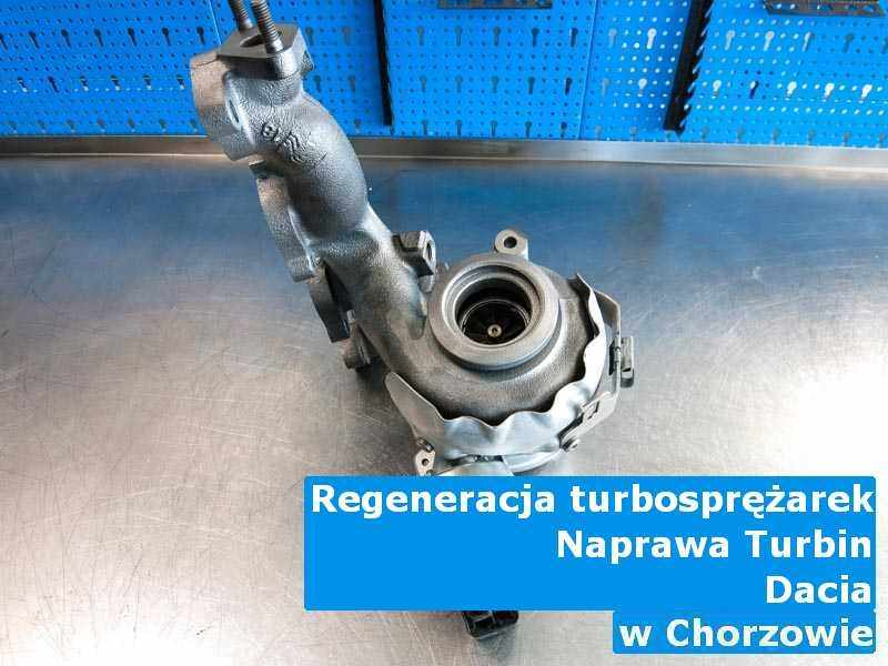 Turbosprężarki z auta Dacia w pracowni regeneracji pod Chorzowem