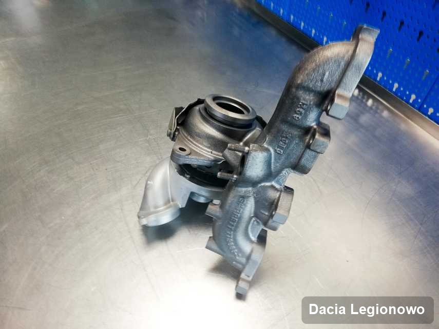 Naprawiona w firmie w Legionowie turbina do pojazdu producenta Dacia przygotowana w laboratorium wyremontowana przed spakowaniem