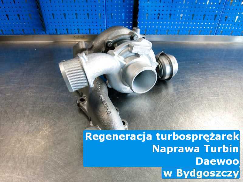 Turbosprężarka z samochodu Daewoo po wizycie w ASO pod Bydgoszczą