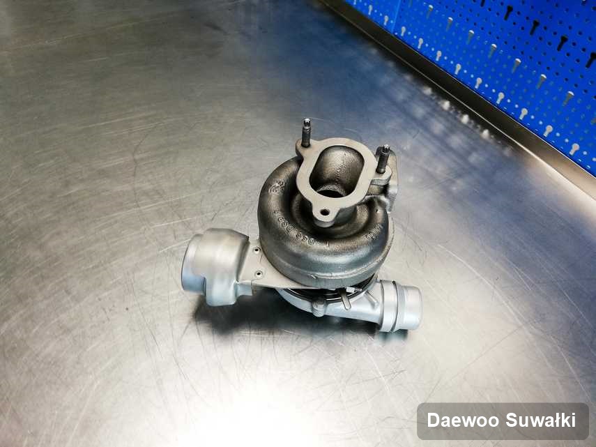 Naprawiona w pracowni w Suwałkach turbina do aut  firmy Daewoo przygotowana w pracowni zregenerowana przed wysyłką