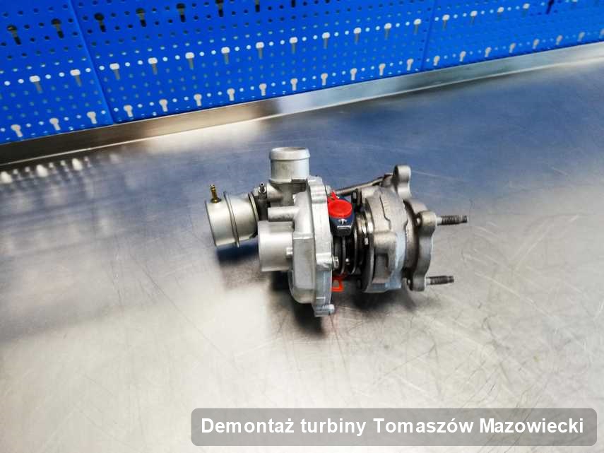 Turbosprężarka po przeprowadzeniu usługi Demontaż turbiny w firmie w Tomaszowie Mazowieckim o parametrach jak nowa przed wysyłką
