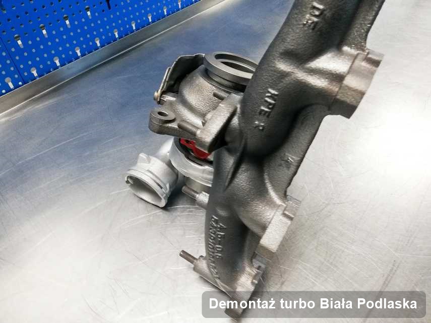 Turbosprężarka po realizacji usługi Demontaż turbo w serwisie w Białej Podlaskiej o osiągach jak nowa przed spakowaniem