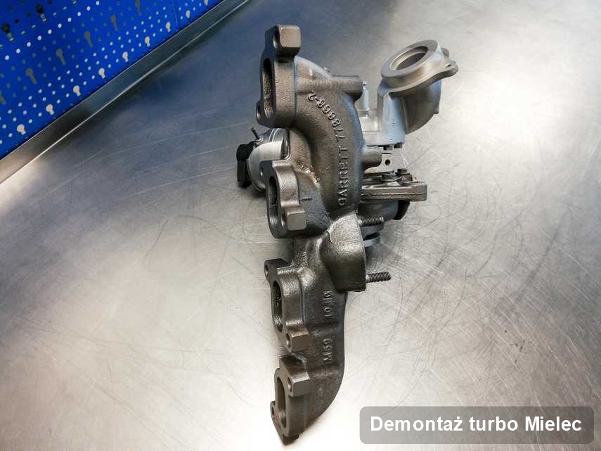 Turbosprężarka po wykonaniu usługi Demontaż turbo w firmie w Mielcu z przywróconymi osiągami przed wysyłką