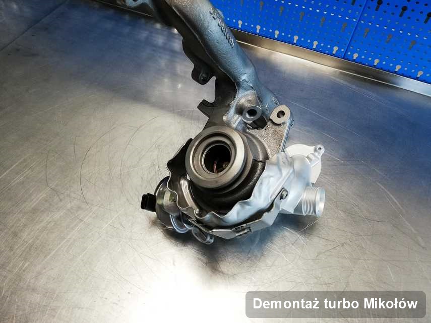 Turbosprężarka po przeprowadzeniu zlecenia Demontaż turbo w firmie z Mikołowa w doskonałej jakości przed spakowaniem