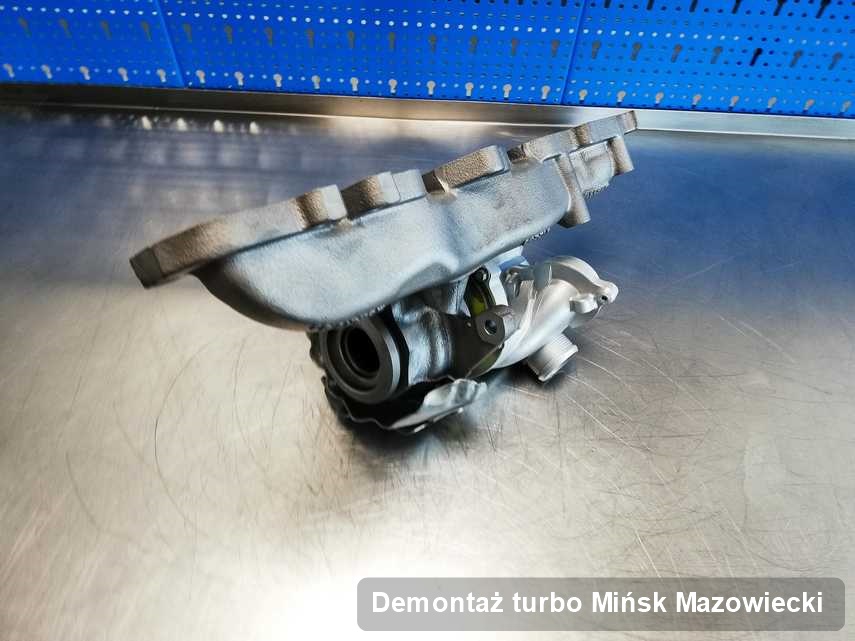 Turbo po zrealizowaniu zlecenia Demontaż turbo w serwisie w Mińsku Mazowieckim z przywróconymi osiągami przed spakowaniem
