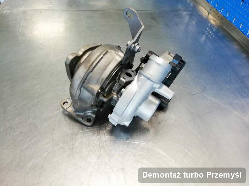 Turbosprężarka po realizacji zlecenia Demontaż turbo w firmie w Przemyślu w doskonałej jakości przed wysyłką