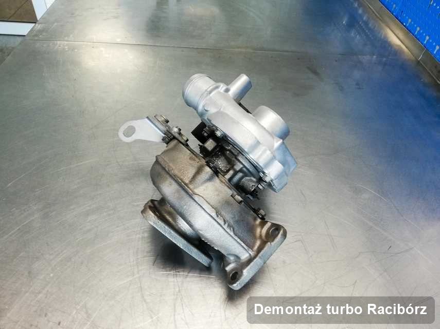 Turbo po zrealizowaniu zlecenia Demontaż turbo w warsztacie w Raciborzu w świetnej kondycji przed spakowaniem