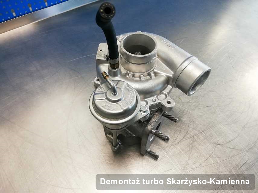 Turbosprężarka po realizacji usługi Demontaż turbo w firmie z Skarżyska-Kamiennej o parametrach jak nowa przed spakowaniem