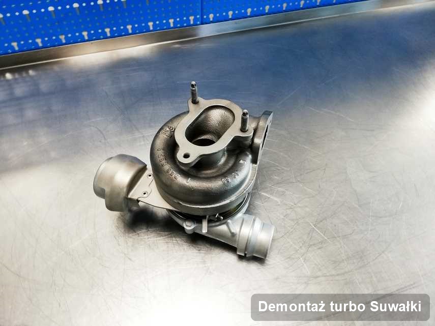 Turbo po wykonaniu usługi Demontaż turbo w warsztacie w Suwałkach o osiągach jak nowa przed wysyłką