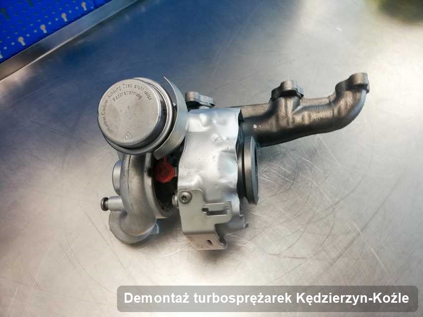 Turbo po wykonaniu serwisu Demontaż turbosprężarek w serwisie w Kędzierzynie-Koźlu z przywróconymi osiągami przed wysyłką