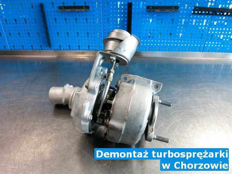 Turbosprężarka wysłana do diagnostyki pod Chorzowem - Demontaż turbosprężarki, Chorzowie