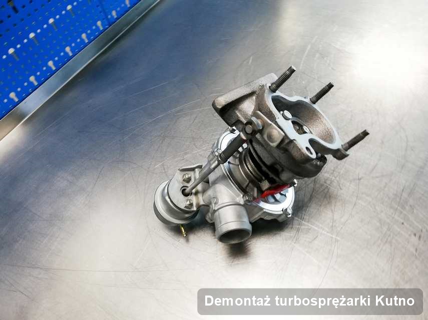 Turbo po wykonaniu zlecenia Demontaż turbosprężarki w firmie w Kutnie w doskonałym stanie przed wysyłką