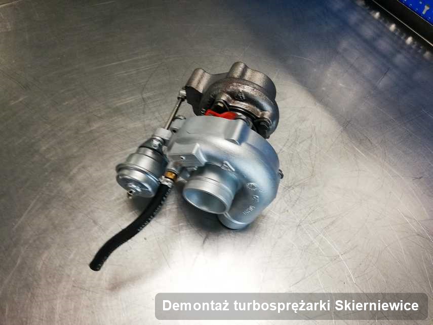 Turbo po zrealizowaniu zlecenia Demontaż turbosprężarki w pracowni regeneracji w Skierniewicach w świetnej kondycji przed spakowaniem