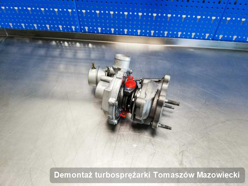 Turbina po wykonaniu zlecenia Demontaż turbosprężarki w warsztacie w Tomaszowie Mazowieckim o parametrach jak nowa przed wysyłką