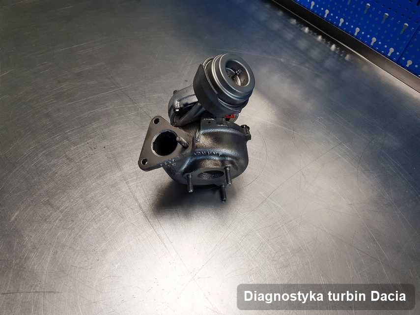 Turbosprężarka do pojazdu producenta Dacia po naprawie w warsztacie gdzie zleca się serwis Diagnostyka turbin