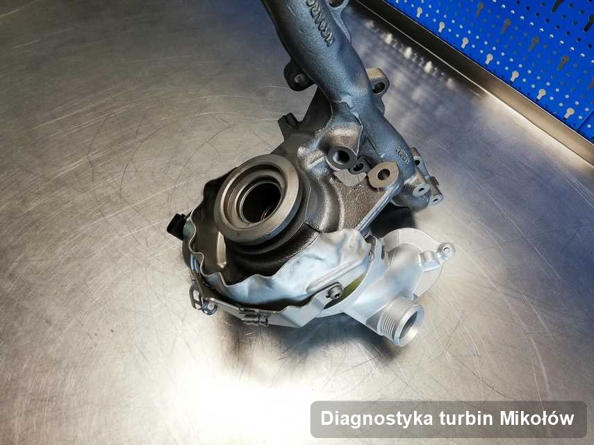 Turbosprężarka po przeprowadzeniu usługi Diagnostyka turbin w pracowni regeneracji z Mikołowa z przywróconymi osiągami przed spakowaniem