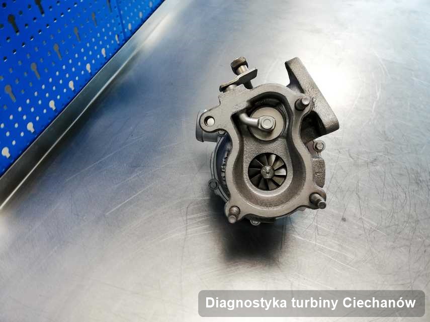 Turbosprężarka po zrealizowaniu serwisu Diagnostyka turbiny w warsztacie z Ciechanowa w świetnej kondycji przed spakowaniem