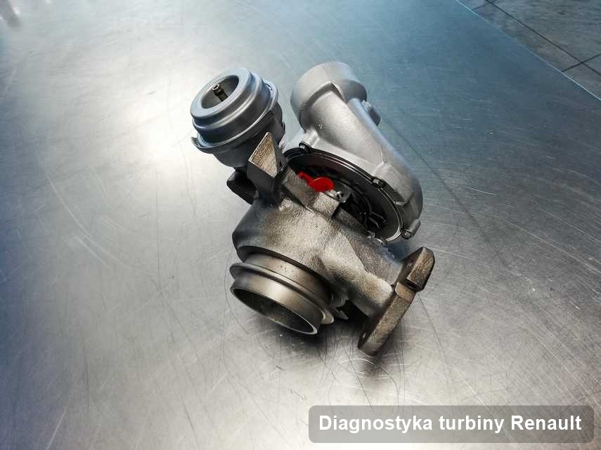 Turbosprężarka do diesla firmy Renault naprawiona w pracowni gdzie wykonuje się serwis Diagnostyka turbiny