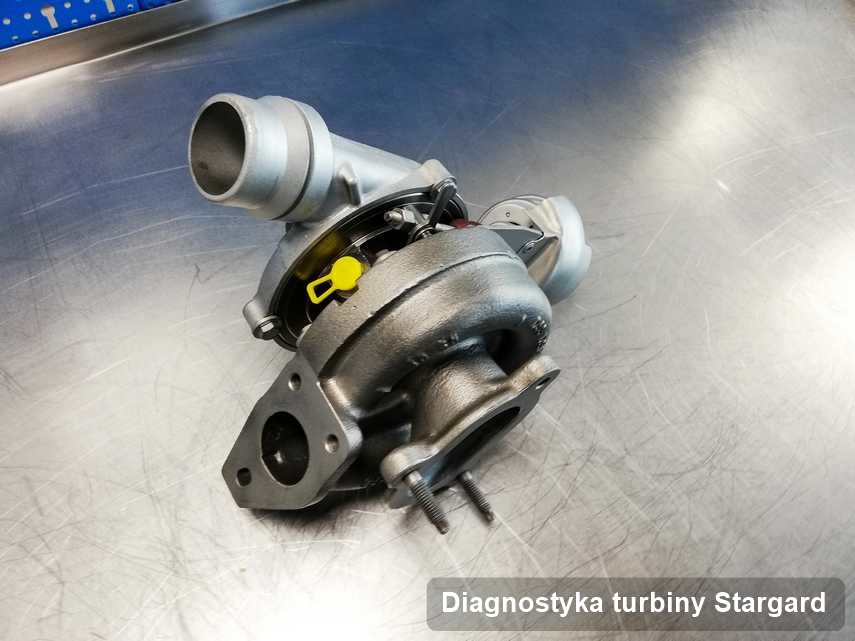 Turbosprężarka po wykonaniu serwisu Diagnostyka turbiny w warsztacie z Stargardu w doskonałej jakości przed wysyłką