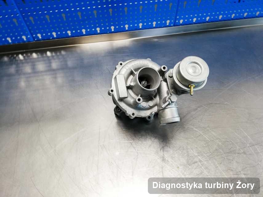 Turbo po przeprowadzeniu serwisu Diagnostyka turbiny w pracowni regeneracji w Żorach z przywróconymi osiągami przed spakowaniem