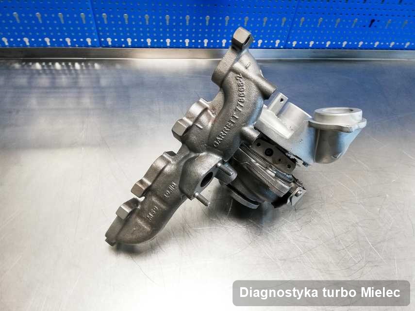 Turbosprężarka po realizacji serwisu Diagnostyka turbo w serwisie w Mielcu działa jak nowa przed wysyłką