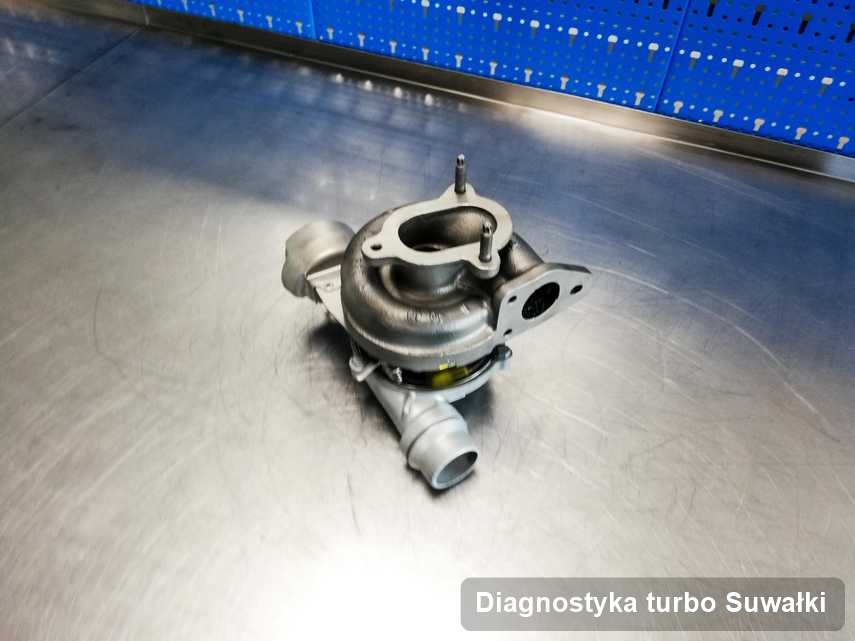 Turbo po przeprowadzeniu serwisu Diagnostyka turbo w przedsiębiorstwie w Suwałkach o parametrach jak nowa przed wysyłką