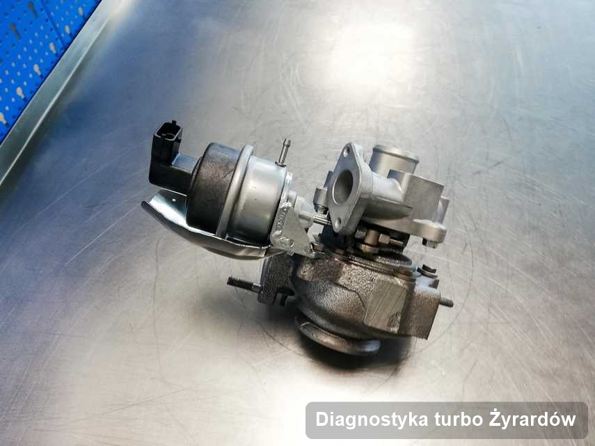 Turbosprężarka po zrealizowaniu usługi Diagnostyka turbo w pracowni w Żyrardowie w doskonałej kondycji przed spakowaniem